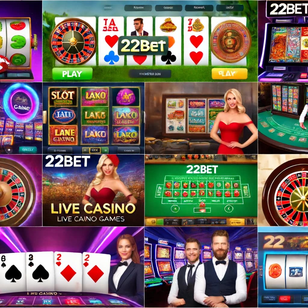 Juegos en el Casino Online 22bet