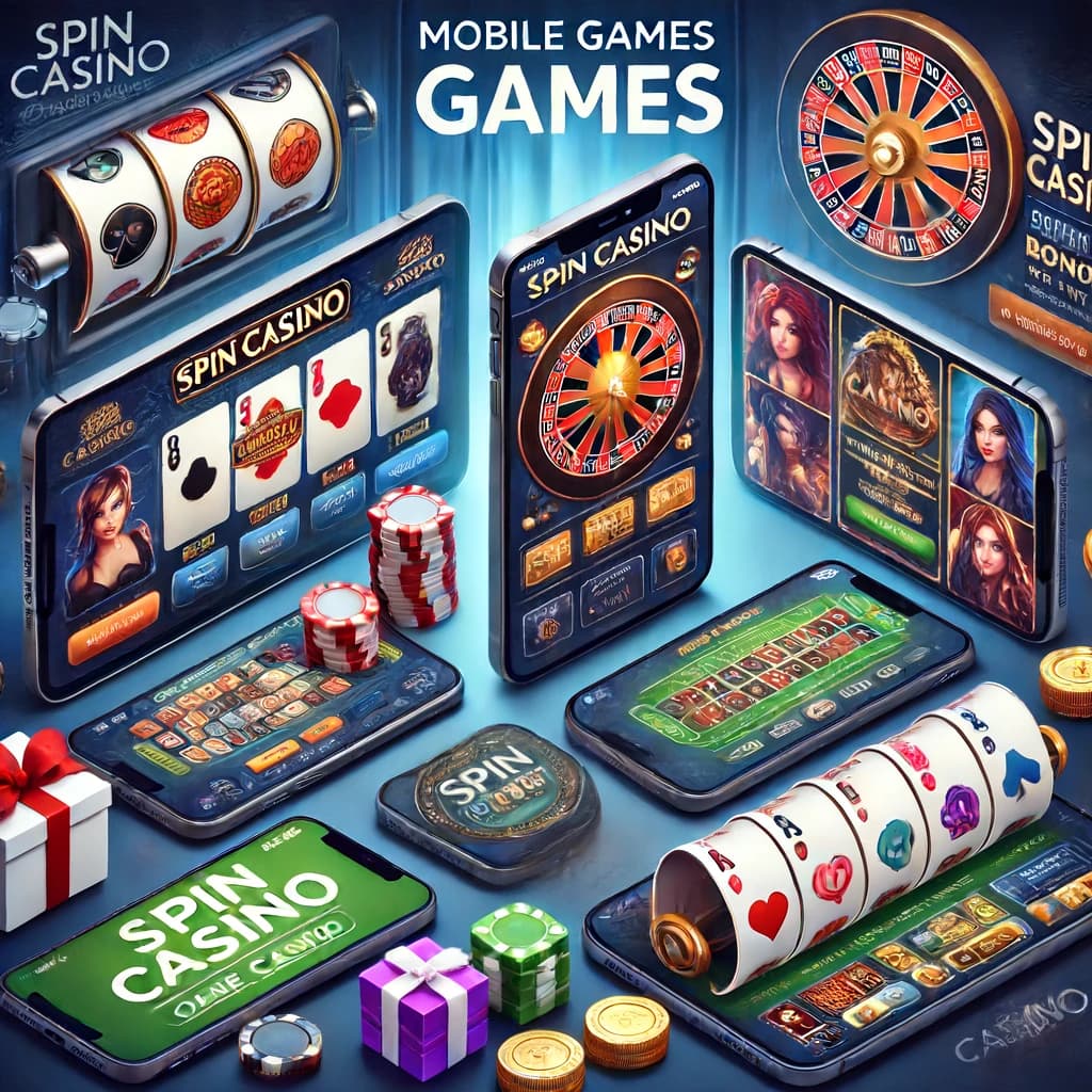 Juegos móviles en el casino online Spin Casino