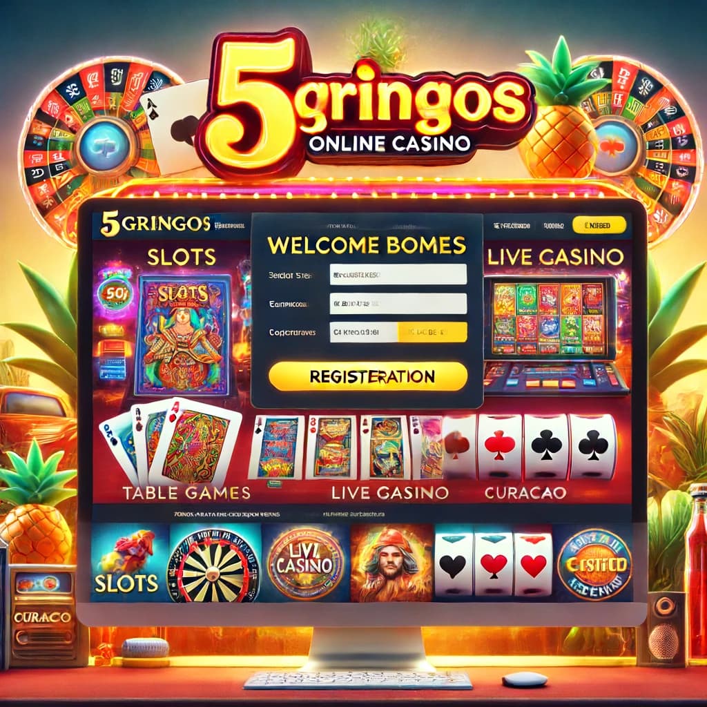 Registrarse en el casino online 5gringos